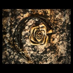 Silver Rose necklace